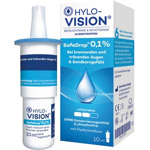     HYLO-VISION SafeDrop 0,1% Augentropfen
