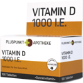 PLUSPUNKT Vitamin D 1000 I.E. Tabletten