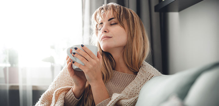 Ruhe und Erholung gegen Erkältung