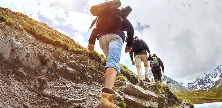 Fußpflege beim Wandern