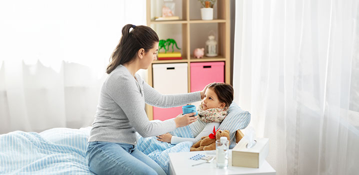 Abbildung: Häufige Kinderkrankheiten im Überblick