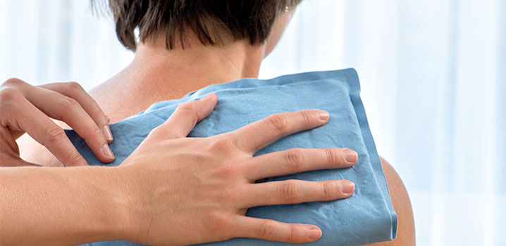 Sonnenbrand Selbsthilfe - Kühlen