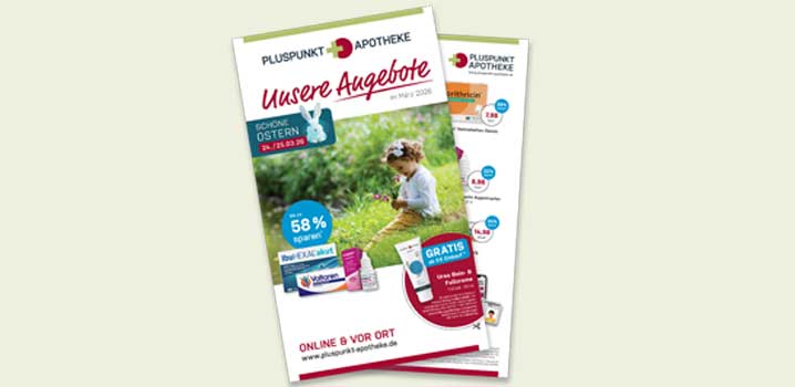 Abbildung: Pluspunkt Angebotsflyer